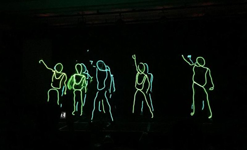 充滿科技感的自動化事業(yè)部演出